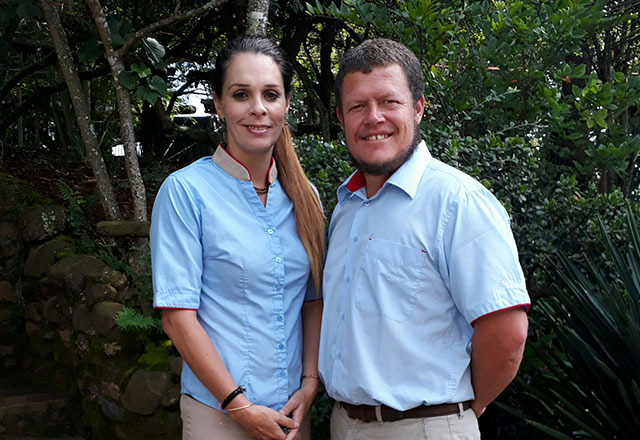 Meet the management couple